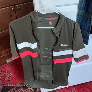 Rapha Men's Brevet Lightweight Stripe Cycling Jersey